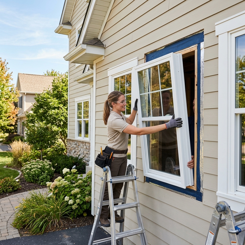 Window replacement installation